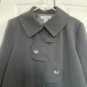 George Simonton Says - Women’s L asymmetrical 3 button close, swing coat/jacket